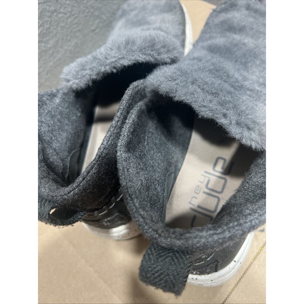 Hey Dude Wendy Faux Fur Boots in a Charcoal Grey Womens Size 10 - Picture 5 of 9